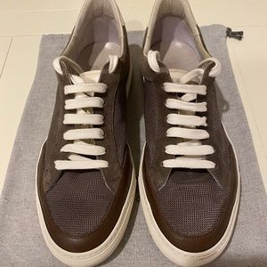 Brunello Cucinelli Sneakers, Brown, Size 44